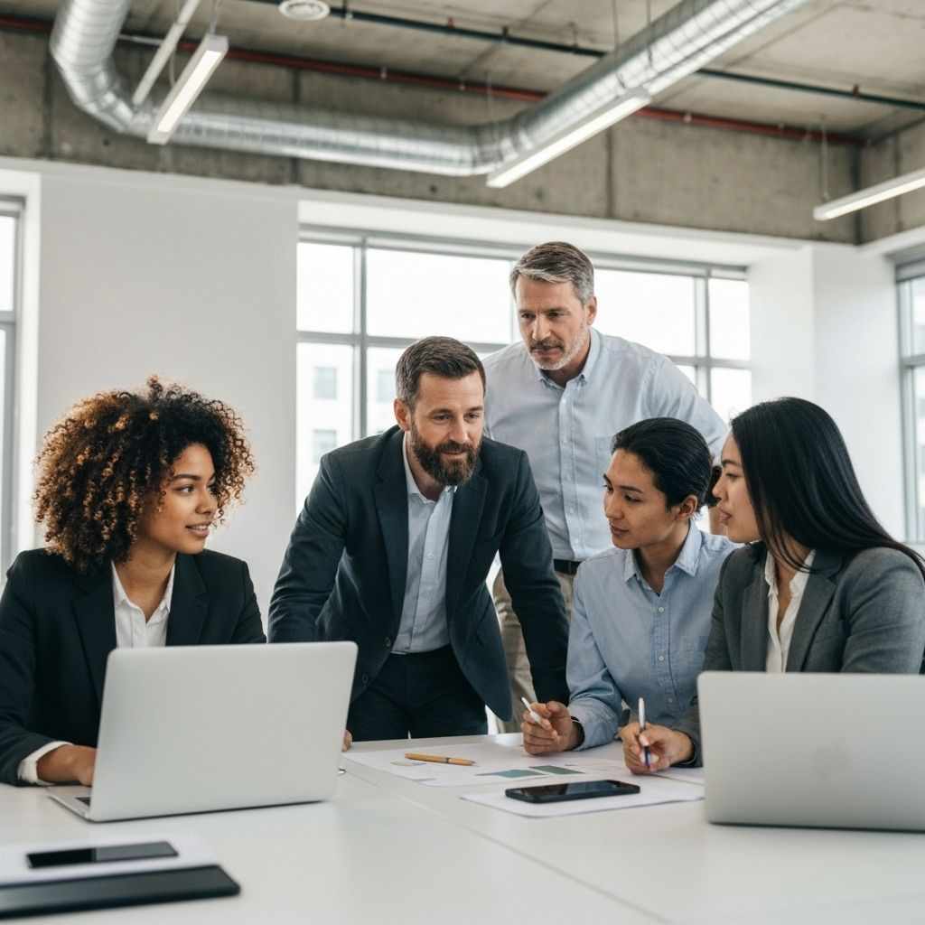 Diverse leaders in conversation